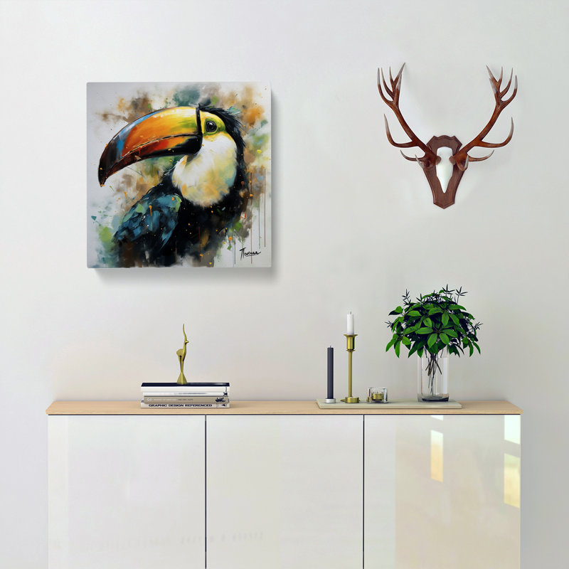 Modern Wall Art - Wrapped Canvas, 35cm H x 35cm W x 3cm D