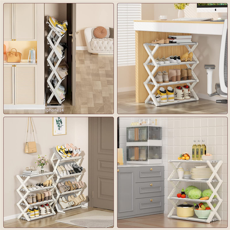 12 Pair Shoe Rack