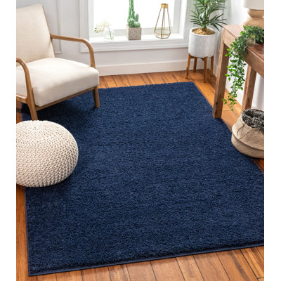 Madison Shag Solid Colour Area Rug