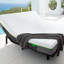 Matelas classique mi-ferme Cariloha - Mousse à mémoire de forme en viscose - Double - 10 po - Blanc-110945851