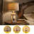24" Farmhouse Dimmable Touch Control Table Lamp Set of Two-108834507