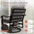 Terriana 2-Person Outdoor Seating Group with Cushions,Metal Swivel Glider Chair-678519724