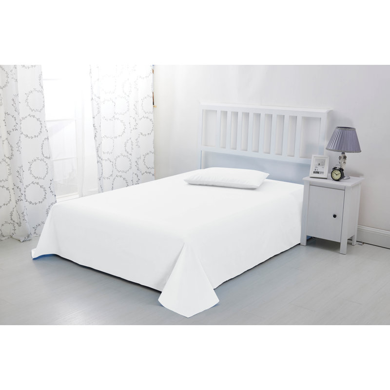 Ahmyra Flannel Brushed Flat Sheet