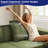 Boneless L-shaped or U-shaped corduroy modular sofa, freely configurable, boneless design-1296348777
