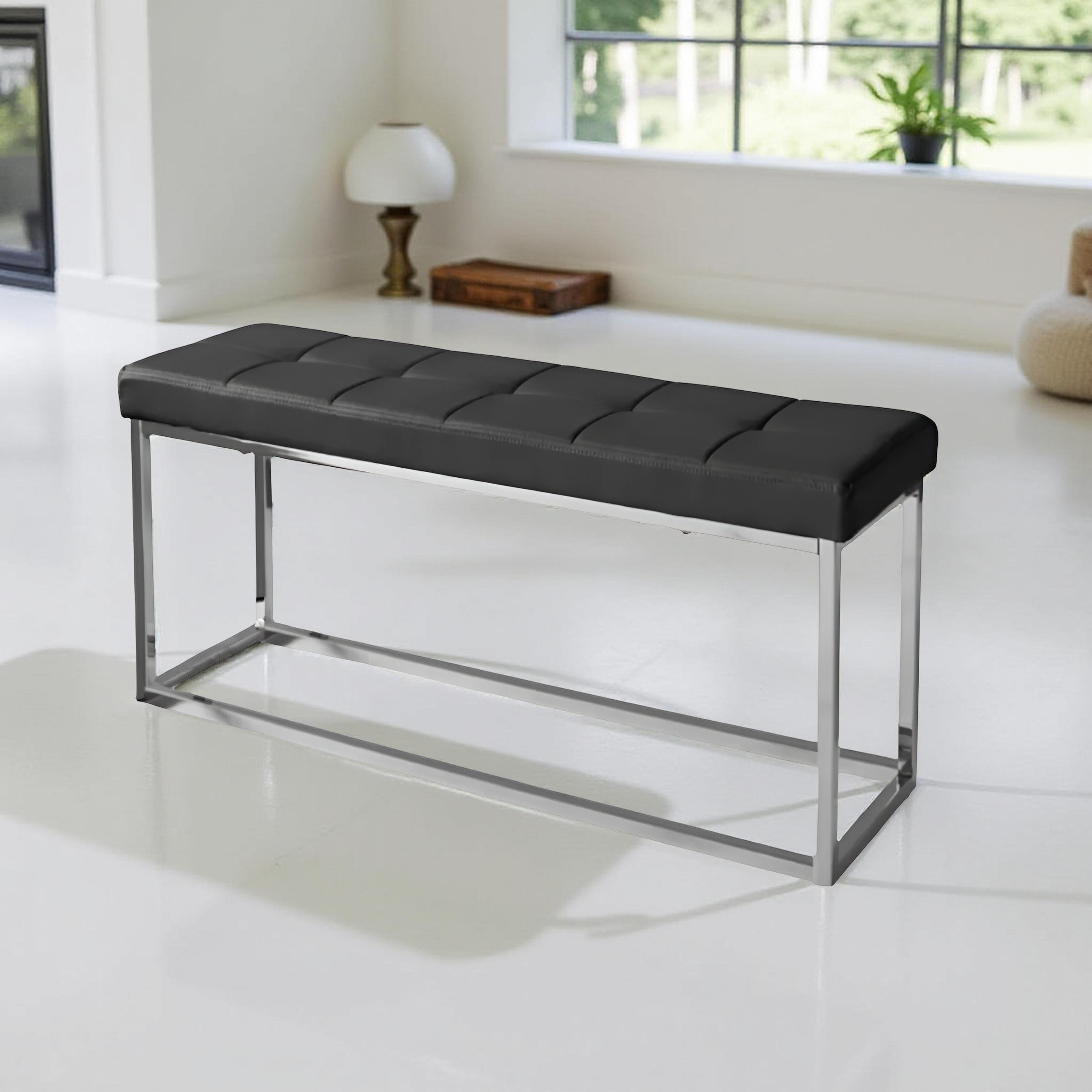 Ivy Bronx Cisne Bench 40