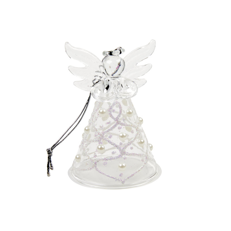 Mcdaniel 8cm Glass Hanging Figurine Ornament