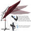Parasol suspendu d'extérieur 10 pi Brunet-861279439
