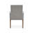Trestle Dining Table With 2 White Side Chairs 2 Arm Chairs And Buffet-1284193085-1284193081