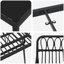 5 Piece Garden Dining Set Poly Rattan-1044892520-1044892535