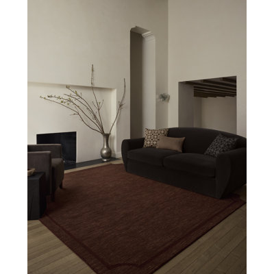 Tapis brique Jeremiah Brent x Loloi