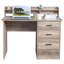 Bureau d'ordinateur avec rangement à 3 tiroirs et classeur, bureau personnel pour petits espaces-610165074