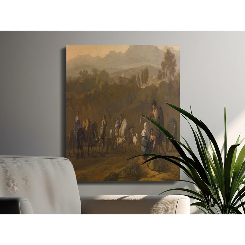 1 Piece Wrapped Canvas Wall Art Set, 152.4 cm H x 50.8 cm W