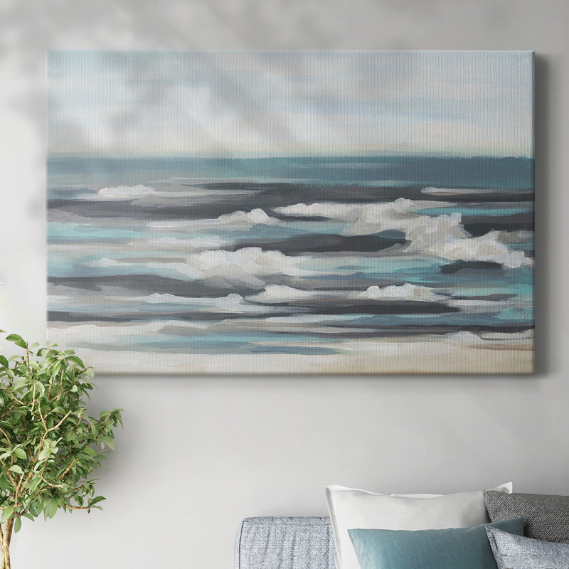 Toile tendue Gentle Surf II-Gallery, H 12 po x l 18 po