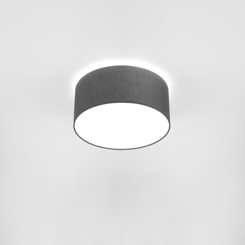 Harada Flush Mount, Grey