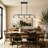 Vouni 5 - Light Modern Linear Kitchen Island Pendant