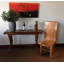 Chaise en bois massif