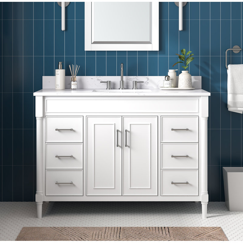 Addison 48'' Single Bathroom Vanity Base Only, White