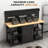 60 Inch Heavy Duty Workbench With Storage Cabinet (Not Include Stools)
