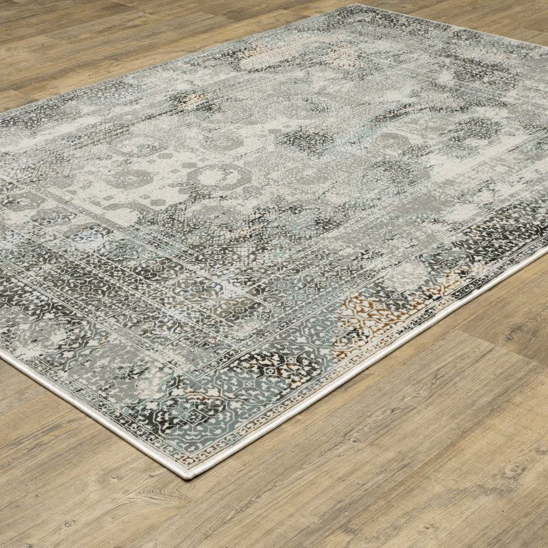 Oriental Indoor Rug, Rectangle 7'10" x 10'10"