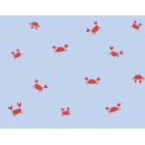 Black Eyed Crabs 33' L x 20.5" W  Wallpaper Roll