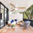 52 Inch Decorative Ceiling Fan With 6 Speed Remote 3 Solid Wood Blades Reversible DC Motor For Living Room-1946867765-1954672426