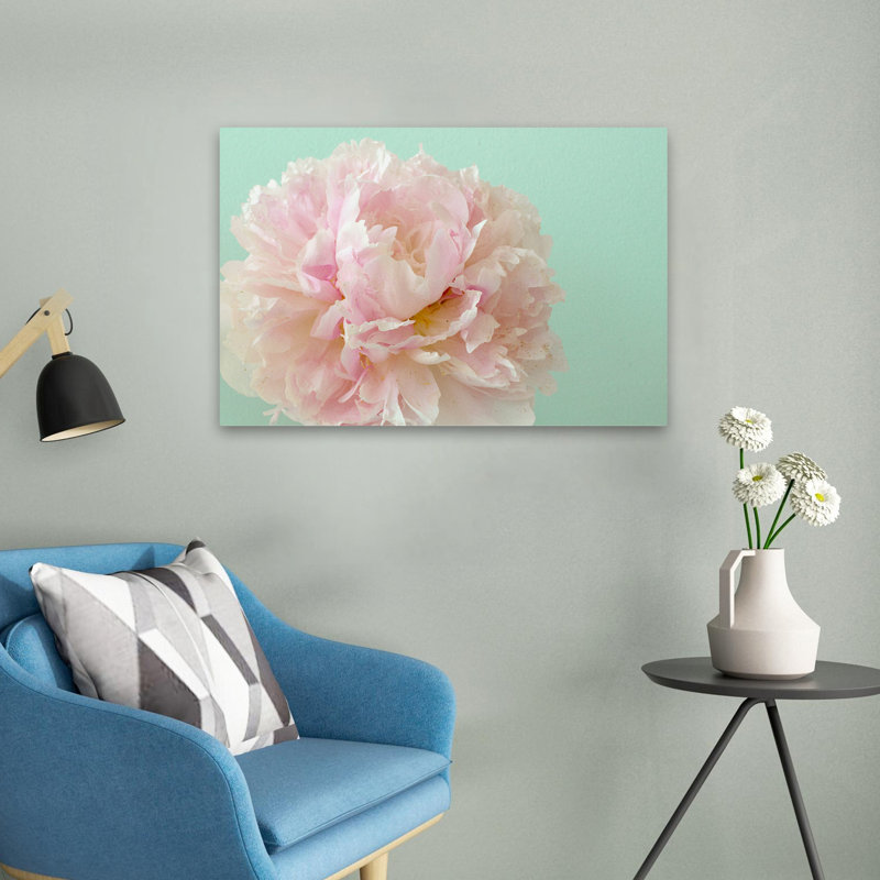 Plantes, fleurs, éclaboussures, art mural, H 16 po x l 24 po