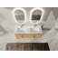 Meuble-lavabo sur pied 60 po avec lavabo en résine-1108841564