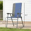 Ensemble de chaises d'extérieur, chaises de jardin à dossier haut, chaises de camping pliantes, ensemble de 2 chaises de patio-129910368