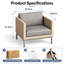 Fauteuil d'appoint YTElantivo Norwyn