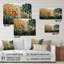 «Orange Orange Trees», art mural acrylique sur arbres-199514759