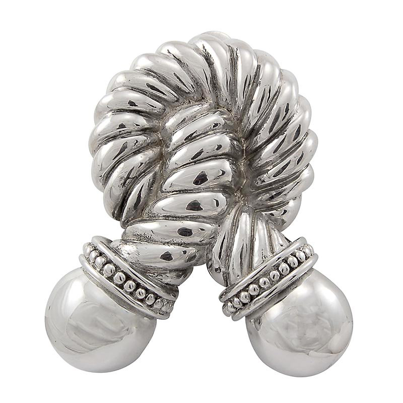 Equestre Door Knocker, Polished Nickel
