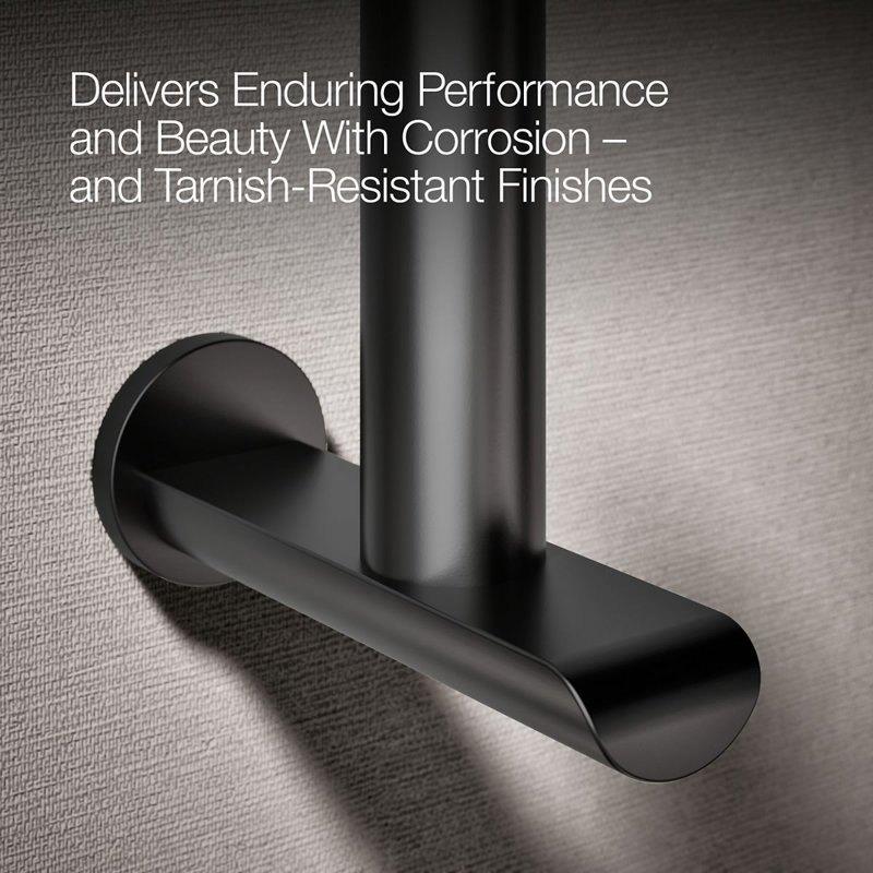 Avid Vertical Toilet Tissue Holder, Matte Black