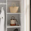 Armoire 4 portes 6 tiroirs avec grand miroir