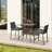 Secondino 2 - Person Patio Dining Set with Rectangular Table , Cushions Included-1643679228
