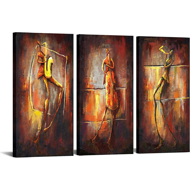 Entertainment Wall Decor on Canvas