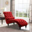 Chaise longue en velours-704274702