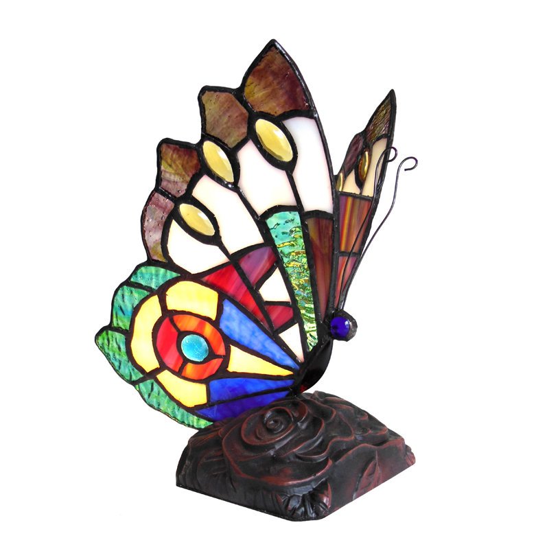 Éclairage de fantaisie en verre d’art éclairé 9,25 po Marable