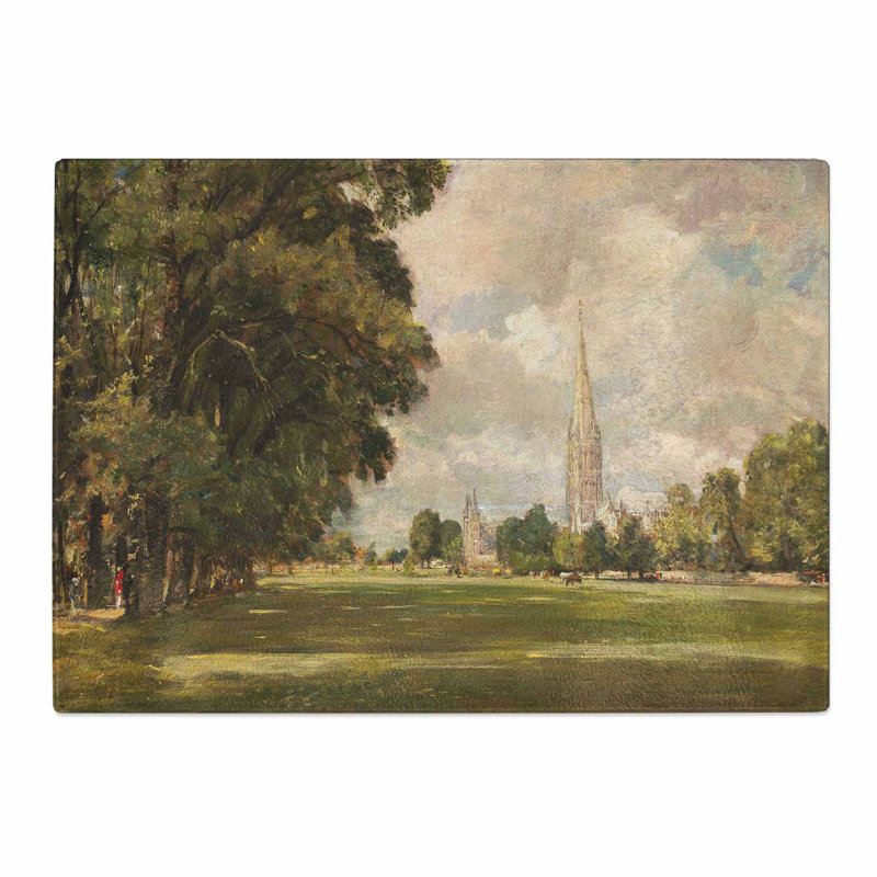 Salisbury Cathedral Vol.3 by John Constable Chopping Board, 0.4cm H x 28.5cm W x 39cm L