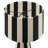 Renae Handwoven Cotton Thread Striped Table Lamp-111178357