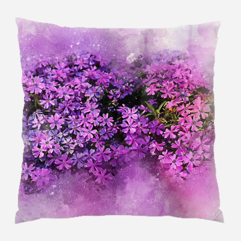 Housse de coussin carré Dahlberg, Microsuède, Intérieur