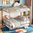 Metal Bunk Bed With Trundle-1200100942