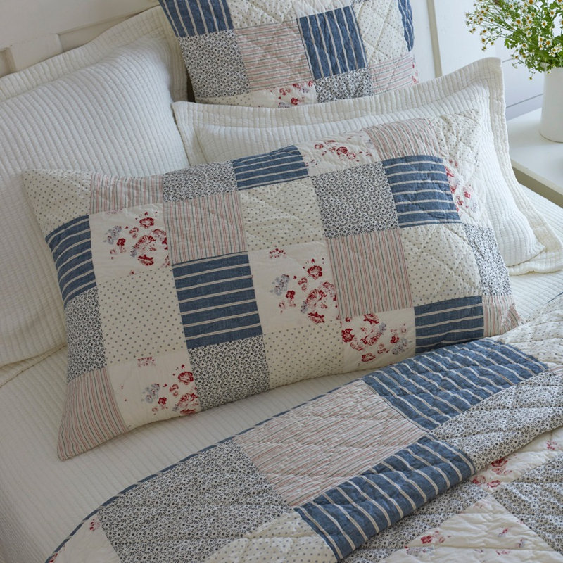Sarah Cotton Patchwork Sham