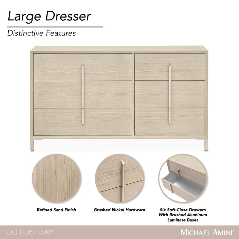 Lotus Bay Dresser, Large - Sand