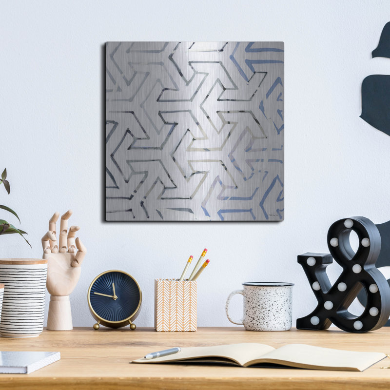 Luxe Metal Art 'Geometry' By Stellar Design Studio " Geometry " by Stellar Design Studio