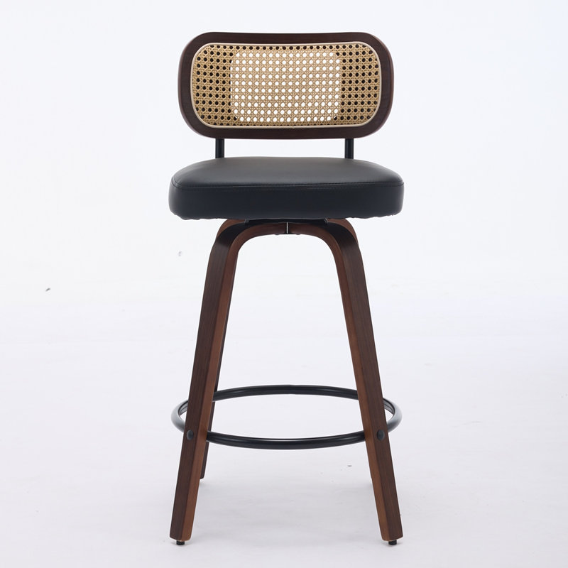 Tabouret de bar 26 po, Noir