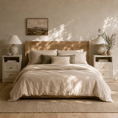 Set of 2 15.7" Nightstand