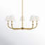 Lustre en acier 5 lumières Greta-363572482