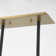 3 - Light Patina Brass LED Geometric Pendant