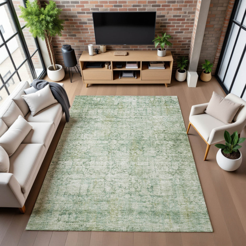 Premium Machine Washable Maag AMF1764 Modern Rug, Rectangle 9' x 12'