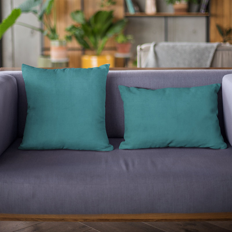 Coussin Plutus, 20 po x 30 po, Bleu ciel